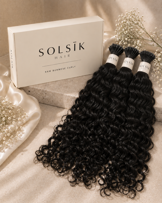 Raw Burmese Curly K-Tips